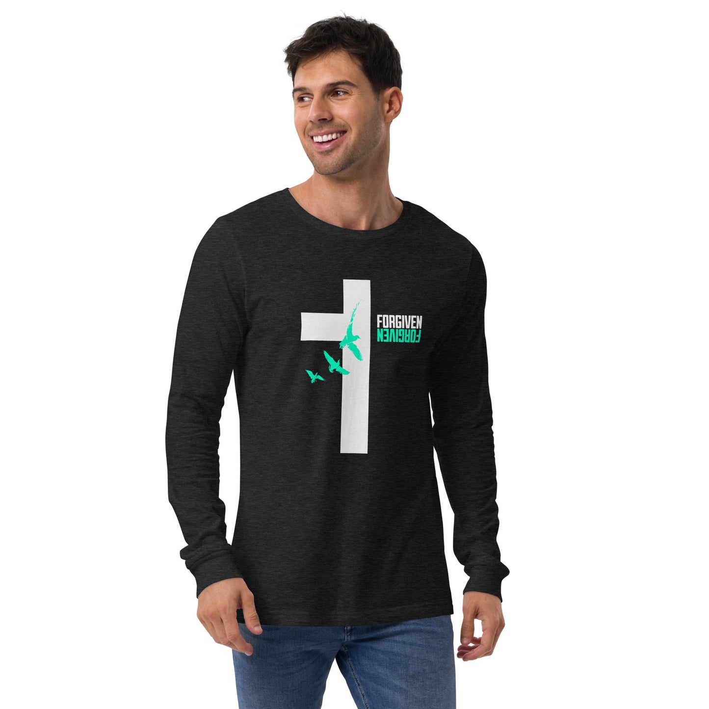 FORGIVEN Long Sleeve (Unisex 100% airlume combed ring-spun cotton)