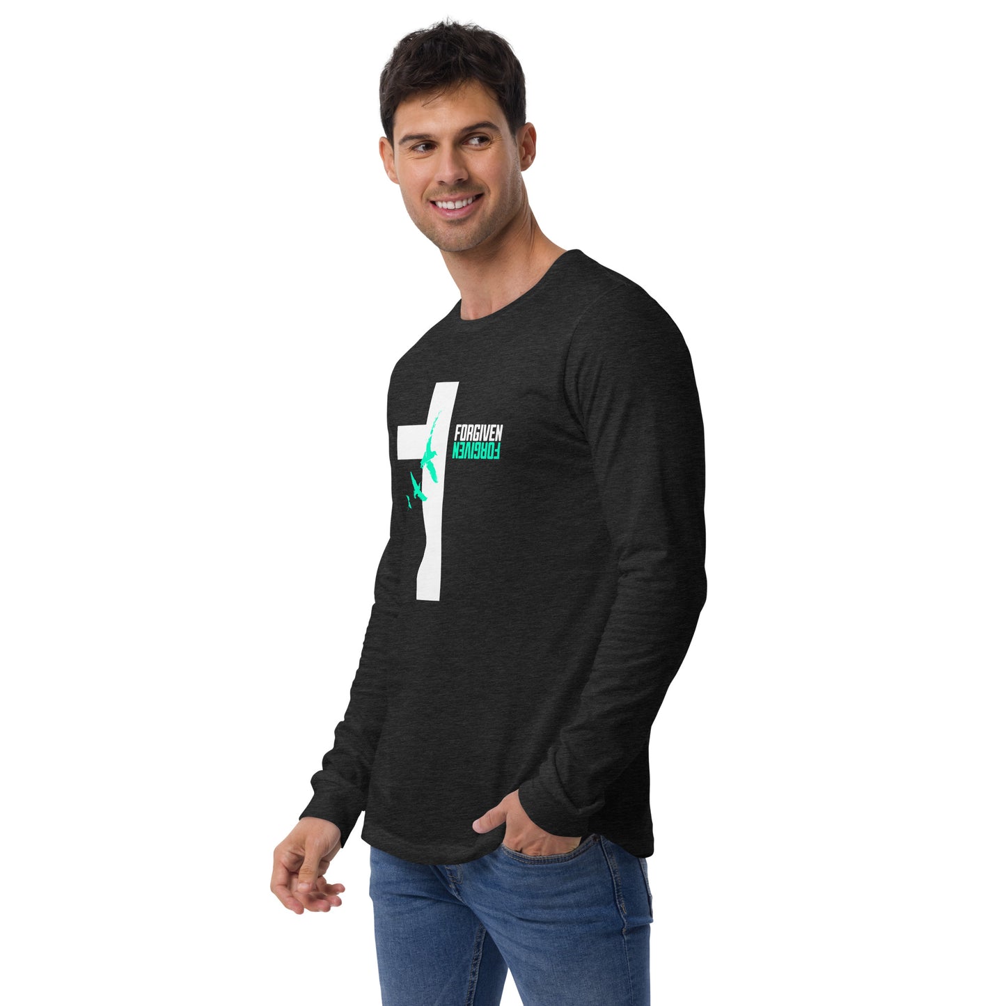 FORGIVEN Long Sleeve (Unisex 100% airlume combed ring-spun cotton)