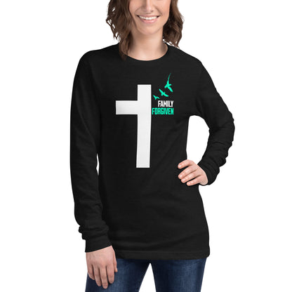 FAMILY/FORGIVEN Long Sleeve (Unisex 100% airlume combed ring-spun cotton)