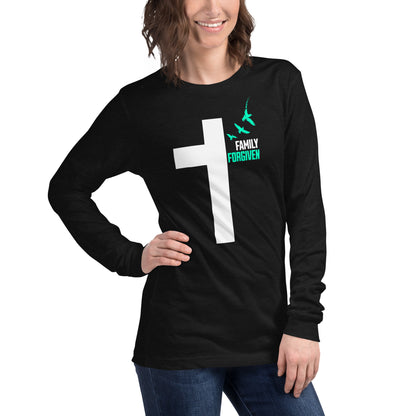 FAMILY/FORGIVEN Long Sleeve (Unisex 100% airlume combed ring-spun cotton)